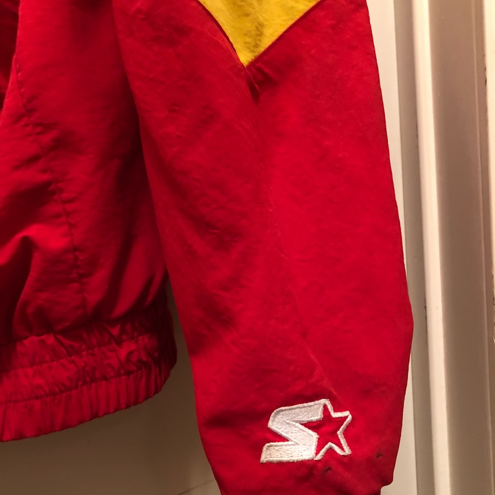 Vintage Starter Jacket Atlanta Hawks - Picture 2 of 3